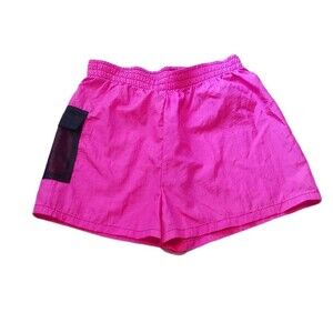 Speedo Girl's 100% Nylon Pink Shorts Size Large